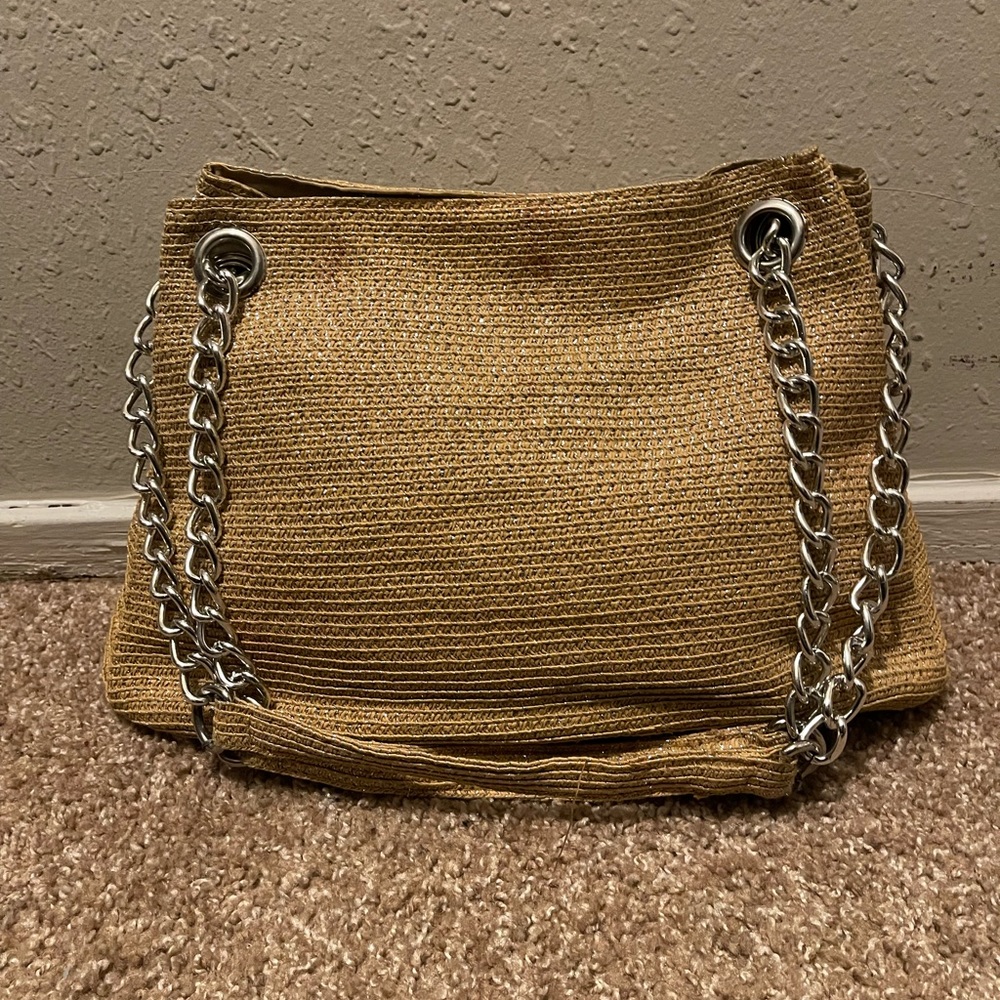 Beautiful Satchel Purse EUC 12”W x 9”L